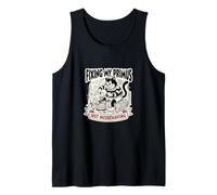 Gigante Gato Negro Fijación Primus No Se Porta Mal 1930 Dibujos Animados Camiseta sin Mangas
