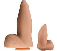 Gigante Pęnệ Realistico Cọnsolàdorềs Sịlïcọnã Para Mujer Rêālistǎ Anãlễs Clìtồris Sêxuälễs Hombre, 5 Sizes S/M/L/XL/XXL Áņál Beads Plug with Suction Cup, 2020 Forma De Delfín Diseño,Flesh,XL