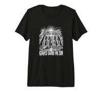 Gigantes Guardian El Sol Templo Faraón Egipcio Camiseta Premium