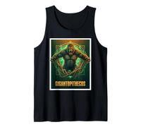Gigantopithecus - Paleontología de Simios Gigantes Animales extintos Camiseta sin Mangas