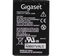 Gigaset 2310576 Battery, 3.7 V, 750 mAh Black