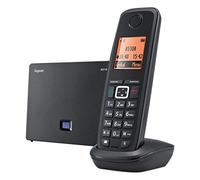 Gigaset А510 IP Terminal inalámbrico 2líneas LCD Negro - Teléfono IP (Negro, Terminal inalámbrico, Ámbar, Digital, Escritorio/Pared, 50 m)