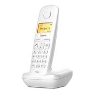 Gigaset A170 - Teléfono DECT inalámbrico - Pantalla Gráfica Iluminada - Fácil de Usar - Instalación Sencilla, Color Blanco [Versión Española]