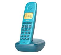 Gigaset A170, Teléfono Fijo DECT Inalámbrico, Pantalla Gráfica Iluminada, Agenda de 50 Contactos, Fácil de Usar, Modo ECO, Instalación Sencilla, Color Azul