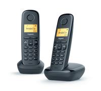 TELEFONO FIJO INALAMBRICO A270 DUO NEGRO GIGASET