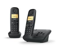 GIGASET A270ADUOBLACK 2 X TELÉFONO CORDLESS ECO PLUS SISTEMA DE SECRETARÍA