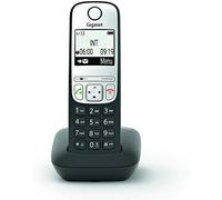 Gigaset a690 teléfono analógico identificador de llamadas negro