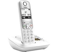 Gigaset a690a teléfono dect/analógico blanco