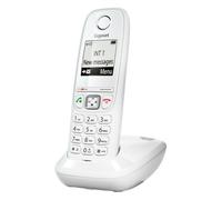Gigaset AS405 - Teléfono Inalámbrico, Manos Libres, 100 Contactos, Pantalla gráfica iluminada 1.8", letra tamaño grande, Color Blanco