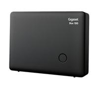 Gigaset Box 100: estación base DECT para su propio sistema de comunicación con Gigaset Auriculares (la base admite hasta 6 teléfonos) para conexión telefónica analógica