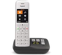 Gigaset CE575A DECT teléfono Adicional Plata-Negro
