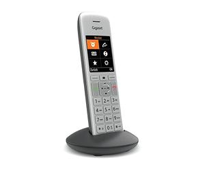 Gigaset CE575HX DECT teléfono Adicional Plata-Negro