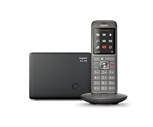 Gigaset CL660 Analog/DECT telephone Antracita Identificador de llamadas - Teléfono (Analog/DECT telephone, Terminal inalámbrico, Altavoz, 400 entradas, Identificador de llamadas, Antracita) [Versión de Italia]