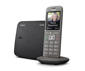 Gigaset cl660 teléfono dect/analógico identificador de llamadas antr