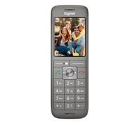 Gigaset CL660HX - Auricular DECT con Base de Carga - teléfono inalámbrico para Router y Base DECT - Compatible con Fritzbox - Antracita metálica