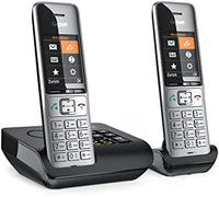 Gigaset comfort 500a duo teléfono dect/analógico identificador de ll