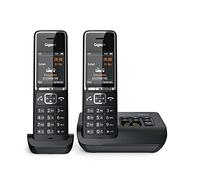 Gigaset Comfort 550A Duo teléfono inalámbrico Contestador automático Conector de auriculares