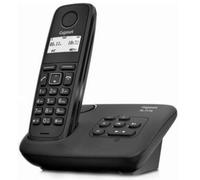 Teléfono Digital Inalámbrico (Red Fija) SI-AL117 (Negro) - GIGASET