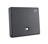 Gigaset DECT GO Box 100 - Estación Base analógica Mediante Conector TAE o Cable LAN en su Router - Compatible con 6 teléfonos Gigaset en Negro