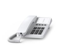 Gigaset - DESK 400 Teléfono analógico Blanco
