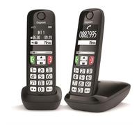 Gigaset e270 duo teléfono dect identificador de llamadas negro