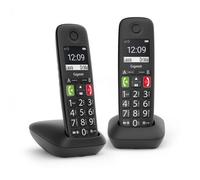Gigaset E290 Inalámbrico DECT Duo Negro