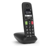 Gigaset e290a teléfono dect/analógico identificador de llamadas negr
