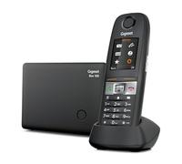 Gigaset E630 - Teléfono DECT Inalámbrico para conexión a una base DECT existente - Resistente al gua y al polvo (IP65), Negro [Versión Española]