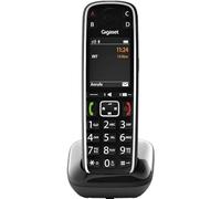 Gigaset E720 Teléfono DECT/analógico Negro Identificador de Llamadas E720, Teléfono DECT/analógico, Terminal inalámbrico, 200 entradas, Identificador de Llamadas, Servicios de Mensajes