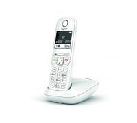 Gigaset AS690-Teléfono DECT inalámbrico-Gran Pantalla Gráfica - Calidad de audio superior - Perfiles de sonido ajustables - Función manos libres - Función no molestar, Color Blanco [Versión Española]