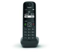 Gigaset Gigaset AS690HX Negro Teléfono supletorio Gigaset con pantalla en blanco y negro y manos libres