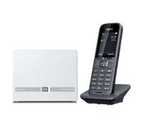 Gigaset Gigaset N530 IP + S700H PRO Sistema de comunicación DECT profesional para pequeñas empresas con hasta 8 usuarios y cuentas SIP