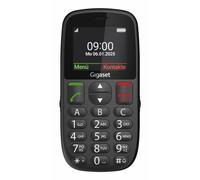 Gigaset - GL395 5,59 cm (2.2") 90 g Negro Teléfono para personas mayores