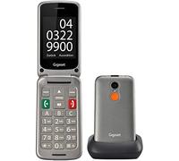 Gigaset Senioren-Klapphandy GL590 Sos Función Kurzwahltasten Cargador Titan