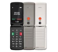 Gigaset GL595 - Teléfono móvil con Tapa, fácil de Usar para Personas Mayores, Botones Grandes y botón de Emergencia SOS, Resistente al Polvo y Salpicaduras IP44, sin Contrato, Pantalla TFT a Color de