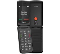 GIGASET GL595 Teléfono Móvil Senior Cubierta Negro