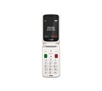 Gigaset GL595 Teléfono móvil Tecla SOS, protegido contra salpicaduras de agua, protegido contra el polvo blanco