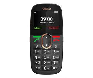 Gigaset - GL695 5,87 cm (2.31") 113 g Negro Teléfono para personas mayores