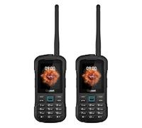 Gigaset GLX8 Active Duo - teléfono móvil 4G Exteriores y función walkie-Talkie - Clase de protección IP68 contra el Polvo y el Agua - Dual SIM - Pantalla LCD de 2,4 Pulgadas, Negro/Petróleo