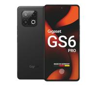 Gigaset GS6 Pro Smartphone, 256GB, 8GB RAM, 6,67-Zoll-OLED-Display, Black | 8GB RAM, octa-core 5G, batería 5300 mAh, Android 15, Fabricado en Alemania