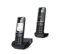 Gigaset Pack Gigaset Comfort 550 duo Pack duo de teléfono inalámbrico Gigaset principal + supletorio con diseño elegante para oficinas