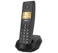 Gigaset Pure 220 Teléfono DECT Inalámbrico, Audífonos, Negro Antracita