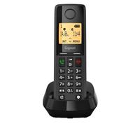 Gigaset Pure 320 Teléfono DECT Inalámbrico, Pantalla Iluminada, Negro