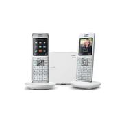 Gigaset CL660 Analog/DECT telephone Gris Identificador de llamadas - Teléfono (Analog/DECT telephone, Terminal inalámbrico, Altavoz, 400 entradas, Identificador de llamadas, Gris)[Versión francesa]