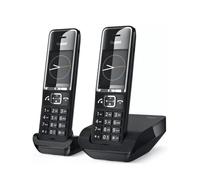 Gigaset Teléfono inalámbrico Comfort 550 Duo DECT Negro