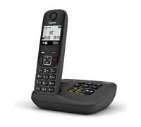 Gigasettelefono sin Cable Individual As Series As490A Black S30852 H2830 K133