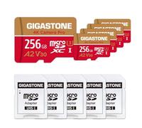 Gigastone 32GB Tarjeta de Memoria Micro SD con Adaptador, U1 C10 Clase 10, 90 MB/S, Full HD Disponible, Tarjeta de Memoria Micro SDHC UHS-I - Serie de Video Full HD