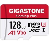 Gigastone Gaming Plus Tarjeta de Memoria MicroSDXC 128GB + SD Adaptador Micro-SD