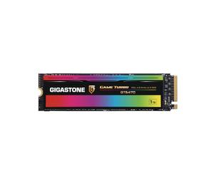 Gigastone GT6470 SSD 1TB PCIe 4.0x4 NVMe M.2 2280 Game Turbo Gen4 PCIe Unidades internas de estado sólido 7,000 MB/s de almacenamiento para PC portátil PS5 Gaming 3D NAND SLC caché rendimiento de alta