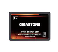 Gigastone Home NAS SSD 2TB 24/7 Durable TLC Alta durabilidad Servidor personal Cloud Almacenamiento de datos RAID 3D NAND 2,5 pulgadas SATA III Disco duro interno de estado sólido